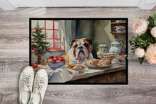 Load image into Gallery viewer, English Bulldog Christmas Cookies Doormat - 18X27 Indoor / Outdoor Rug | Made in USA