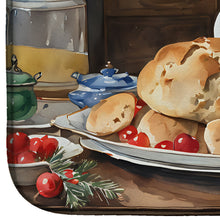 Load image into Gallery viewer, English Bulldog Christmas Cookies Dish Drying Mat
