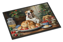Load image into Gallery viewer, English Bulldog Christmas Cookies Doormat-24x36 Indoor / Outdoor Rug | Made in USA