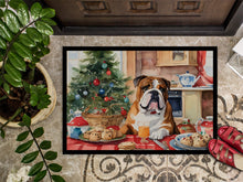Load image into Gallery viewer, English Bulldog Christmas Cookies Doormat - 18X27 Indoor / Outdoor Rug | Made in USA