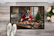 Load image into Gallery viewer, English Bulldog Christmas Cookies Doormat-24x36 Indoor / Outdoor Rug | Made in USA