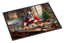 Load image into Gallery viewer, English Bulldog Christmas Cookies Doormat-24x36 Indoor / Outdoor Rug | Made in USA