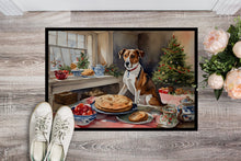 Load image into Gallery viewer, English Foxhound Christmas Cookies Doormat-24x36 Indoor / Outdoor Rug | Made in USA