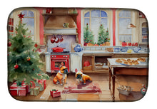 Load image into Gallery viewer, French Bulldog Christmas Cookies Dish Drying Mat