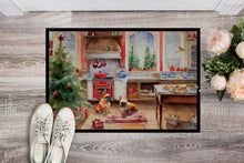 Load image into Gallery viewer, French Bulldog Christmas Cookies Doormat-24x36 Indoor / Outdoor Rug | Made in USA