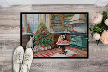 Load image into Gallery viewer, French Bulldog Christmas Cookies Doormat - 18X27 Indoor / Outdoor Rug | Made in USA