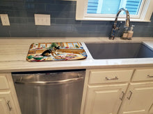 Load image into Gallery viewer, German Shepherd Christmas Cookies Dish Drying Mat