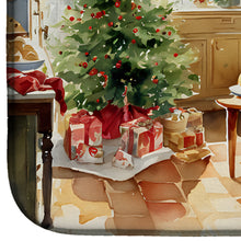 Load image into Gallery viewer, Golden Retriever Christmas Cookies Dish Drying Mat