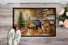 Load image into Gallery viewer, Golden Retriever Christmas Cookies Doormat-24x36 Indoor / Outdoor Rug | Made in USA