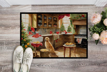 Load image into Gallery viewer, Golden Retriever Christmas Cookies Doormat - 18X27 Indoor / Outdoor Rug | Made in USA