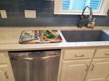 Load image into Gallery viewer, Golden Retriever Christmas Cookies Dish Drying Mat