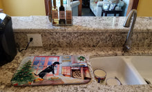Load image into Gallery viewer, Great Dane Christmas Cookies Dish Drying Mat