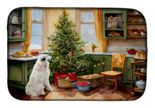 Load image into Gallery viewer, Great Pyrenees Christmas Cookies Dish Drying Mat