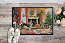 Load image into Gallery viewer, Greyhound Christmas Cookies Doormat-24x36 Indoor / Outdoor Rug | Made in USA