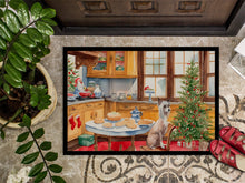Load image into Gallery viewer, Chinese Crested Christmas Cookies Doormat - 18X27 Indoor / Outdoor Rug | Made in USA