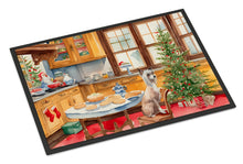 Load image into Gallery viewer, Chinese Crested Christmas Cookies Doormat - 18X27 Indoor / Outdoor Rug | Made in USA