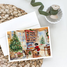 Load image into Gallery viewer, Havanese Christmas Cookies Greeting Cards - Blank Note Cards – 8-Pack of Artist-Designed Cards with Envelopes
