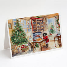 Load image into Gallery viewer, Havanese Christmas Cookies Greeting Cards - Blank Note Cards – 8-Pack of Artist-Designed Cards with Envelopes