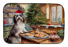 Load image into Gallery viewer, Havanese Christmas Cookies Dish Drying Mat