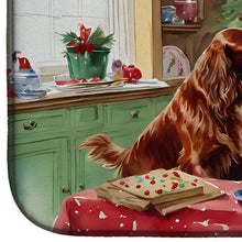 Load image into Gallery viewer, Irish Setter Christmas Cookies Dish Drying Mat