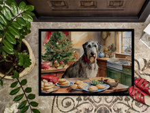 Load image into Gallery viewer, Irish Wolfhound Christmas Cookies Doormat-24x36 Indoor / Outdoor Rug | Made in USA