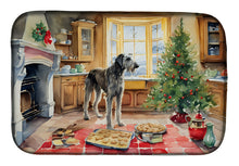 Load image into Gallery viewer, Irish Wolfhound Christmas Cookies Dish Drying Mat