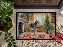 Load image into Gallery viewer, Irish Wolfhound Christmas Cookies Doormat-24x36 Indoor / Outdoor Rug | Made in USA