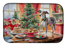 Load image into Gallery viewer, Italian Greyhound Christmas Cookies Dish Drying Mat