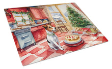 Load image into Gallery viewer, Jack Russell Terrier Christmas Cookies Glass Cutting Boards – Durable, Decorative Kitchen Art