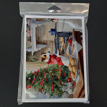 Load image into Gallery viewer, Jack Russell Terrier Christmas Cookies Greeting Cards - Blank Note Cards – 8-Pack of Artist-Designed Cards with Envelopes