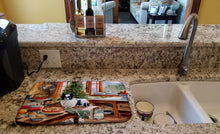 Load image into Gallery viewer, Japanese Chin Christmas Cookies Dish Drying Mat