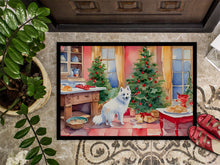 Load image into Gallery viewer, Japanese Spitz Christmas Cookies Doormat - 18X27 Indoor / Outdoor Rug | Made in USA