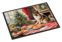 Load image into Gallery viewer, Keeshond Christmas Cookies Doormat-24x36 Indoor / Outdoor Rug | Made in USA