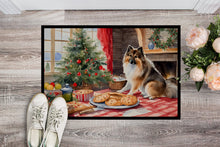 Load image into Gallery viewer, Keeshond Christmas Cookies Doormat - 18X27 Indoor / Outdoor Rug | Made in USA