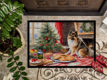 Load image into Gallery viewer, Keeshond Christmas Cookies Doormat - 18X27 Indoor / Outdoor Rug | Made in USA