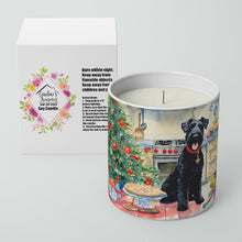 Load image into Gallery viewer, Kerry Blue Terrier Christmas Cookies Decorative Soy Candle