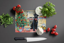 Load image into Gallery viewer, Kerry Blue Terrier Christmas Cookies Glass Cutting Boards – Durable, Decorative Kitchen Art