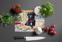 Load image into Gallery viewer, Labrador Retriever Christmas Cookies Glass Cutting Boards – Durable, Decorative Kitchen Art