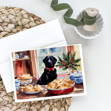 Load image into Gallery viewer, Labrador Retriever Christmas Cookies Greeting Cards - Blank Note Cards – 8-Pack of Artist-Designed Cards with Envelopes