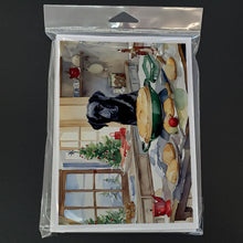 Load image into Gallery viewer, Labrador Retriever Christmas Cookies Greeting Cards - Blank Note Cards – 8-Pack of Artist-Designed Cards with Envelopes