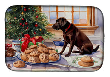 Load image into Gallery viewer, Labrador Retriever Christmas Cookies Dish Drying Mat