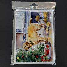 Load image into Gallery viewer, Labrador Retriever Christmas Cookies Greeting Cards - Blank Note Cards – 8-Pack of Artist-Designed Cards with Envelopes