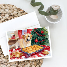 Load image into Gallery viewer, Labrador Retriever Christmas Cookies Greeting Cards - Blank Note Cards – 8-Pack of Artist-Designed Cards with Envelopes