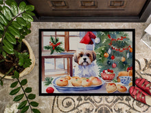 Load image into Gallery viewer, Lhasa Apso Christmas Cookies Doormat - 18X27 Indoor / Outdoor Rug | Made in USA