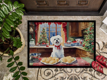 Load image into Gallery viewer, Maltese Christmas Cookies Doormat-24x36 Indoor / Outdoor Rug | Made in USA