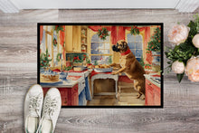 Load image into Gallery viewer, Mastiff Christmas Cookies Doormat