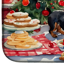Load image into Gallery viewer, Miniature Pinscher Christmas Cookies Dish Drying Mat