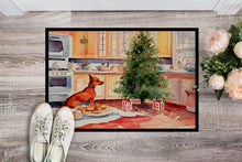 Load image into Gallery viewer, Miniature Pinscher Christmas Cookies Doormat - 18X27 Indoor / Outdoor Rug | Made in USA