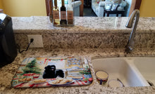 Load image into Gallery viewer, Newfoundland Christmas Cookies Dish Drying Mat