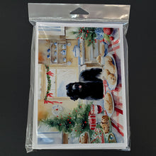 Load image into Gallery viewer, Newfoundland Christmas Cookies Greeting Cards - Blank Note Cards – 8-Pack of Artist-Designed Cards with Envelopes
